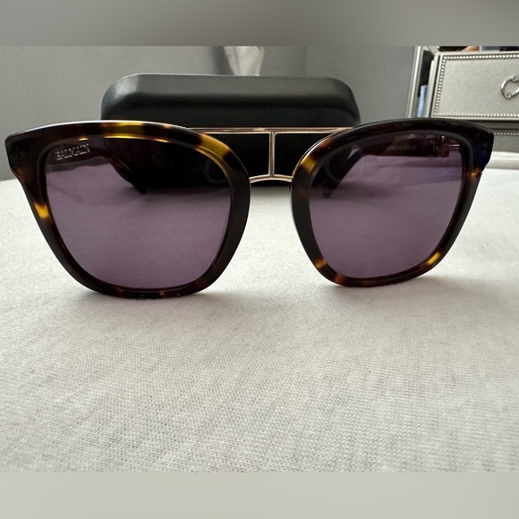 Balmain Accessories - Authentic Balmain Tortoise Shell Sunglasses